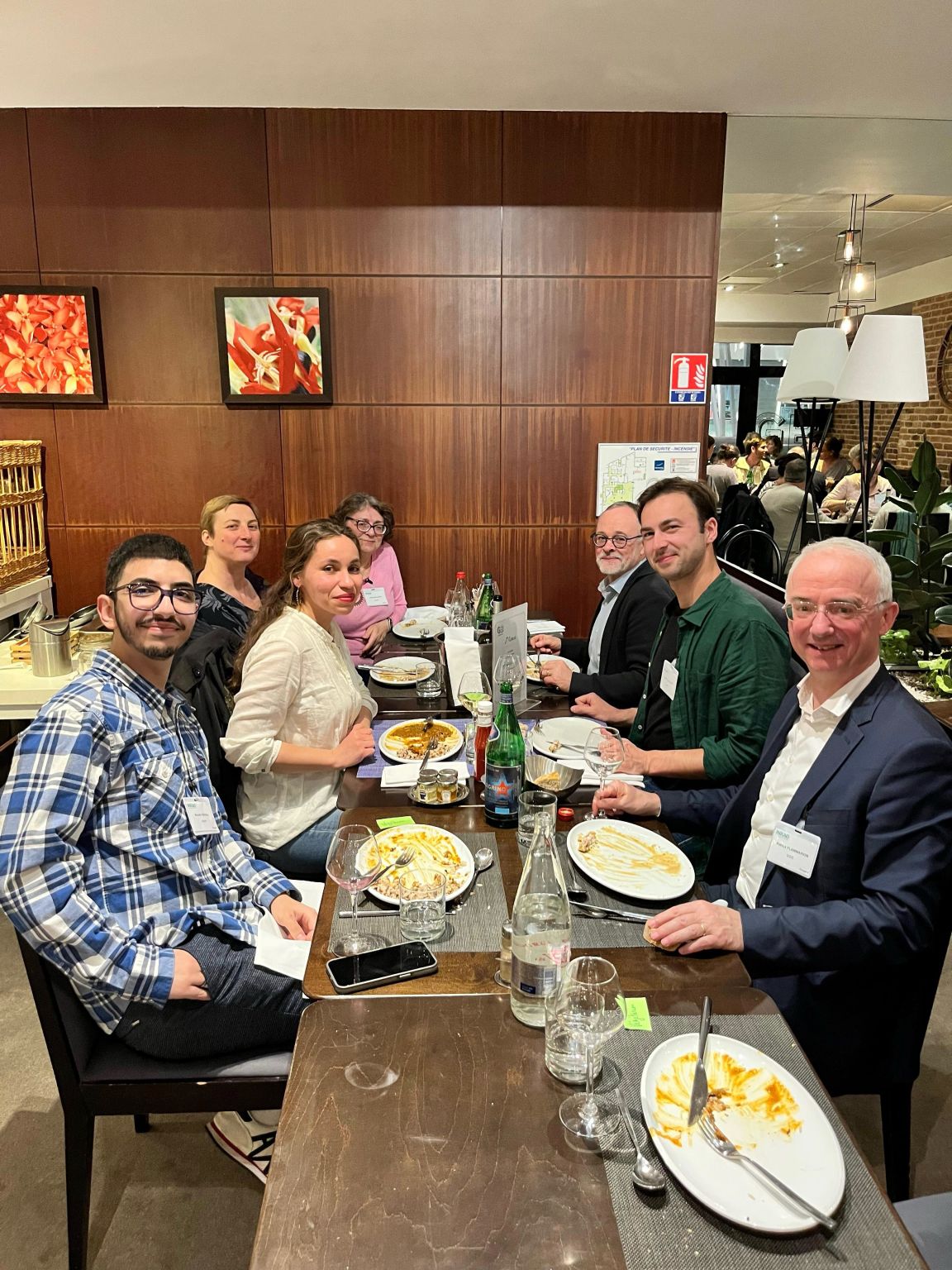 Dîner d'équipe INRAE