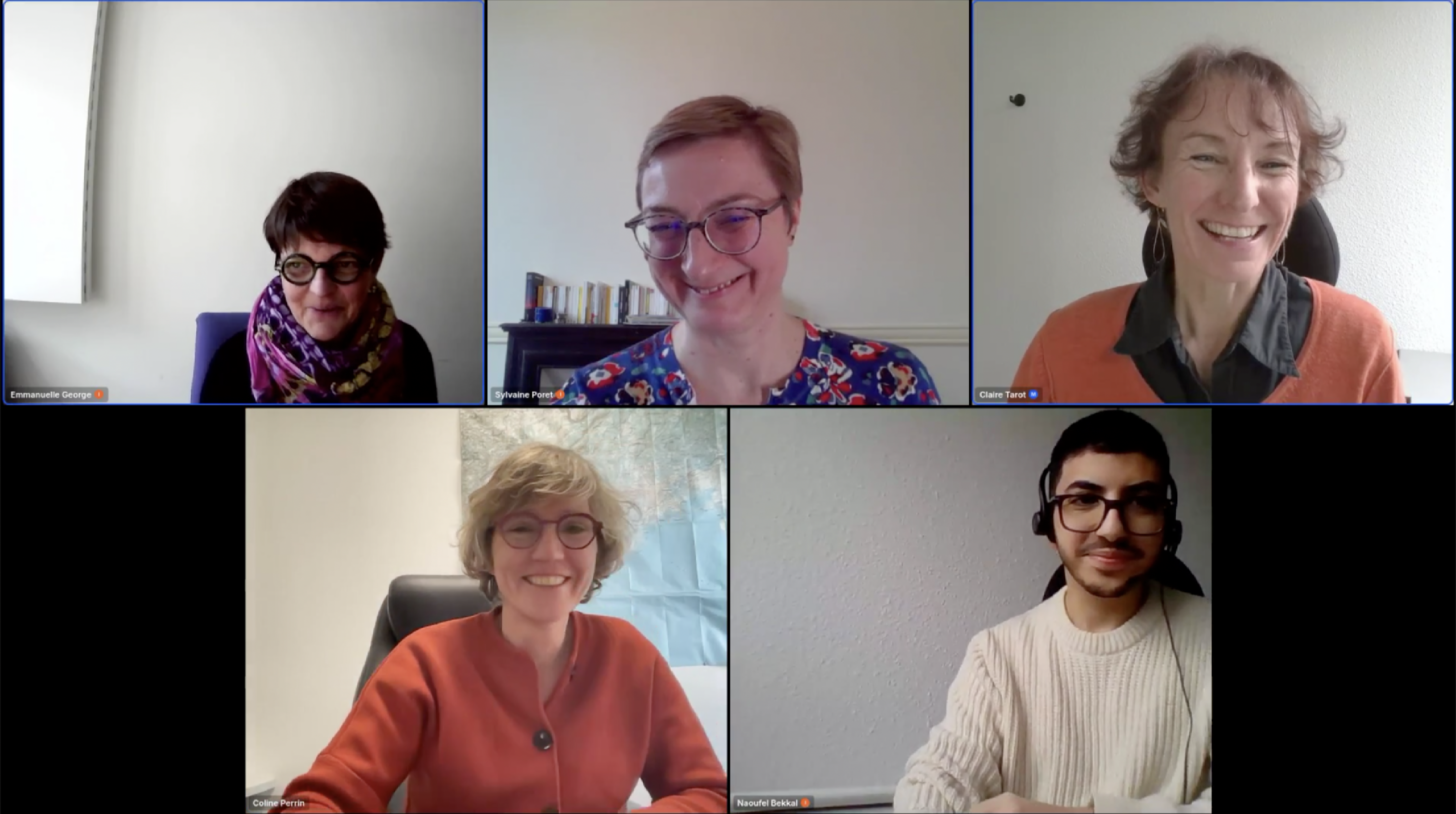 Réunion avec les expertes scientifiques